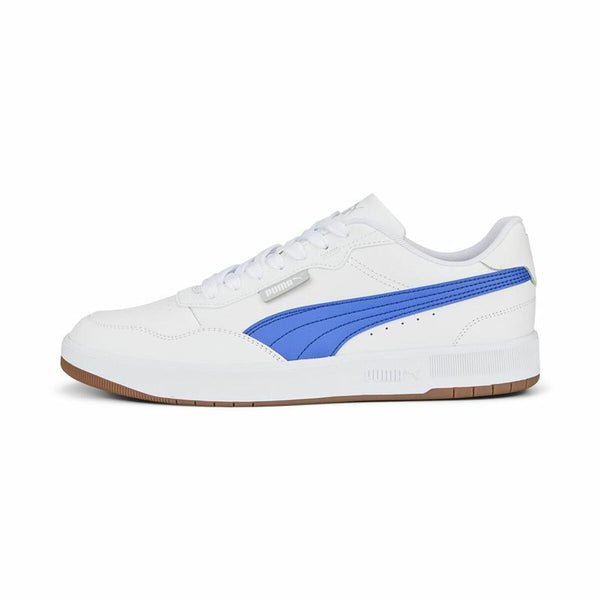 Chaussures de sport Puma Court Ultra Lite blanches pour hommes