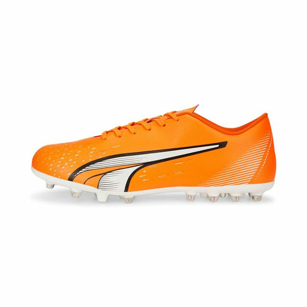 Botas de Fútbol para Adultos Puma Ultra Play Mg Naranja Unisex