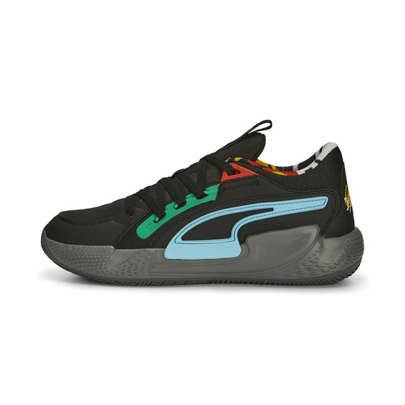 Zapatillas de Baloncesto para Adultos Puma Court Rider Chaos Negro