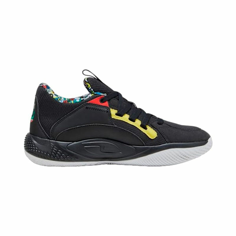 Zapatillas de Baloncesto para Adultos Puma  Court Rider Chaos Negro