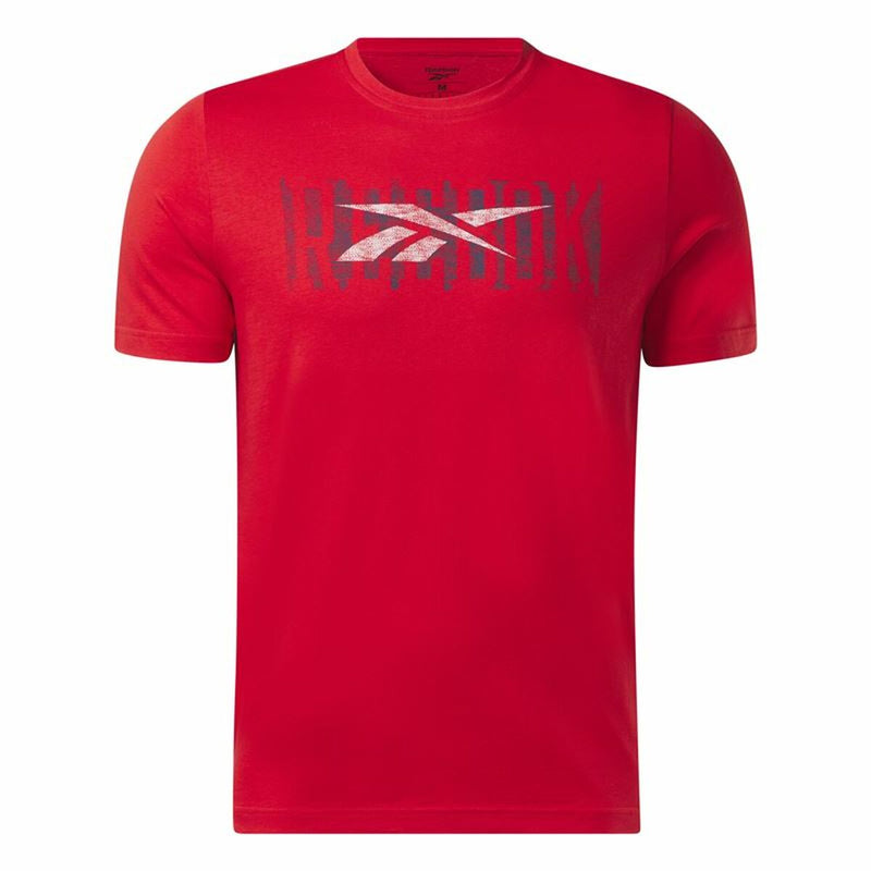 Camiseta de Manga Corta Hombre Reebok Graphic Series Rojo