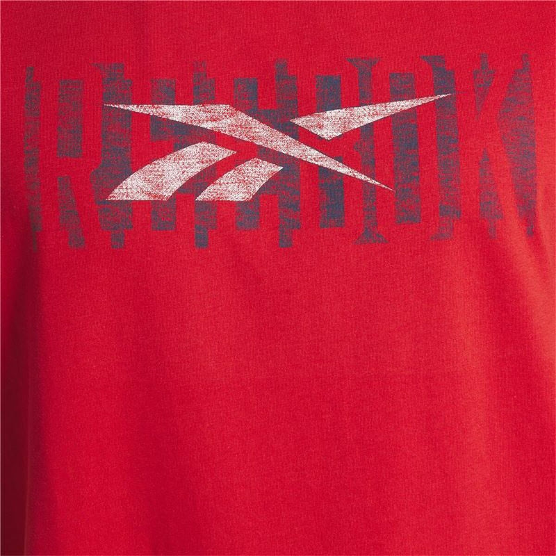 Camiseta de Manga Corta Hombre Reebok Graphic Series Rojo