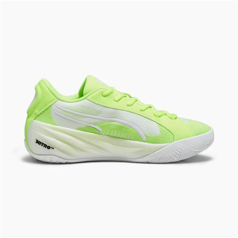 Zapatillas de Baloncesto para Adultos Puma All-Pro Nitro Amarillo