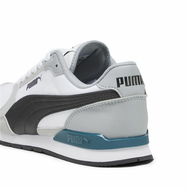 Chaussures de course pour enfants Puma St Runner V3 Nl gris