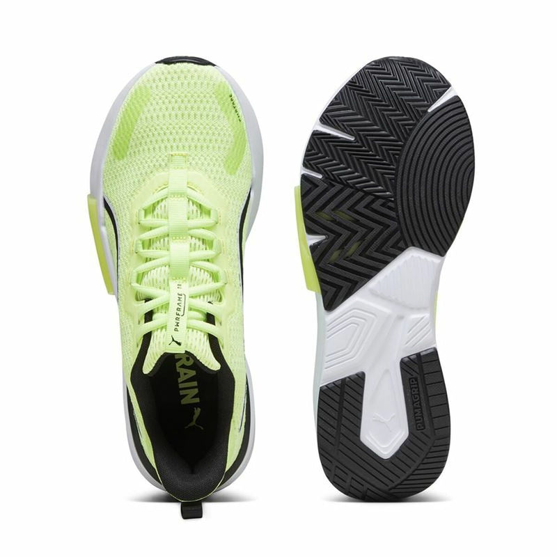 Chaussures de sport Puma PWRFrame TR 2 jaunes pour hommes