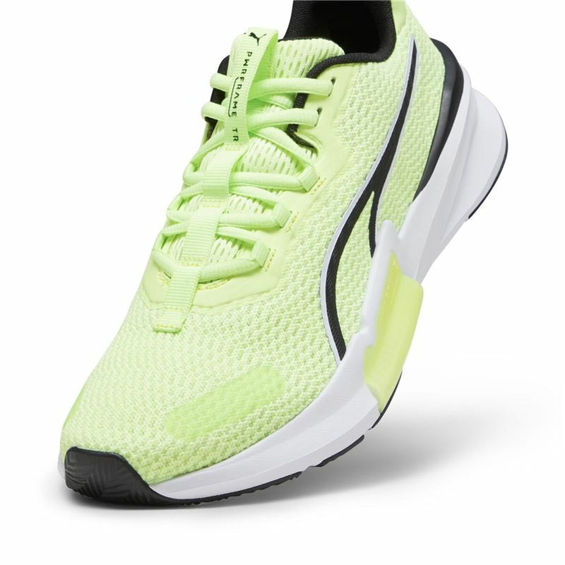 Chaussures de sport Puma PWRFrame TR 2 jaunes pour hommes