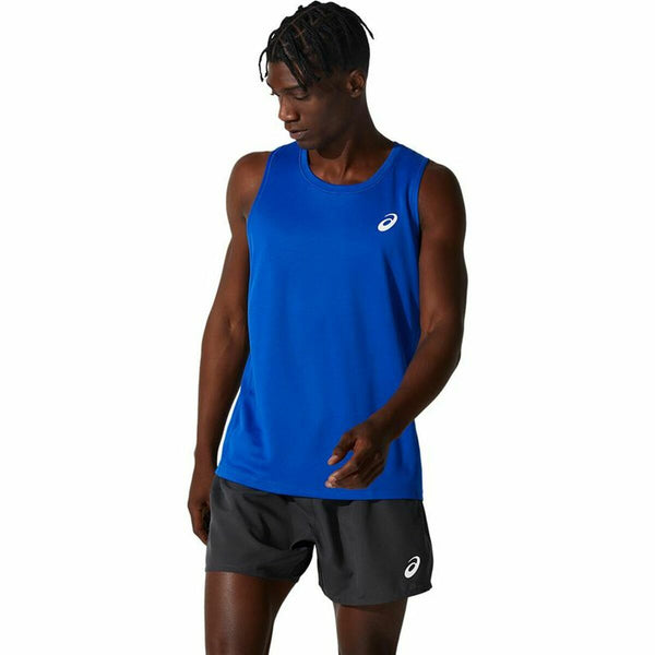 Camiseta para Hombre sin Mangas Asics Core Singlet Azul