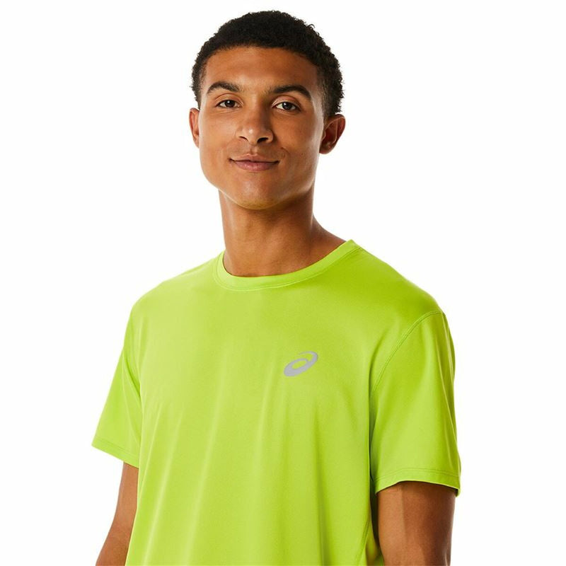 Camiseta de Manga Corta Hombre Asics Core Amarillo