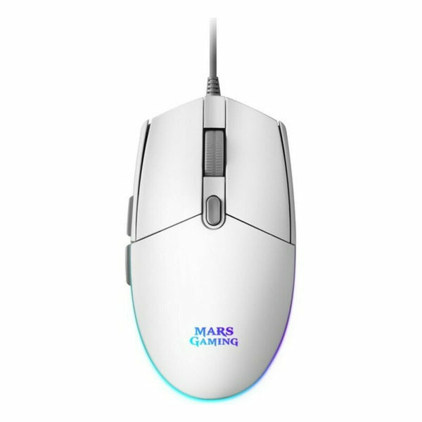 Ratón Gaming Mars Gaming MMGW Blanco