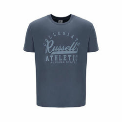 Camiseta de Manga Corta Russell Athletic Amt A30211 Azul oscuro Hombre