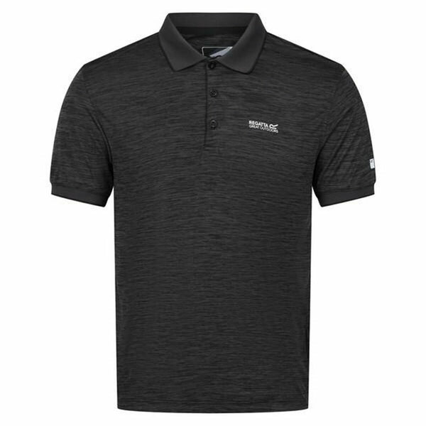 Polo de Manga Corta Hombre Regatta Remex II Ash Gris oscuro