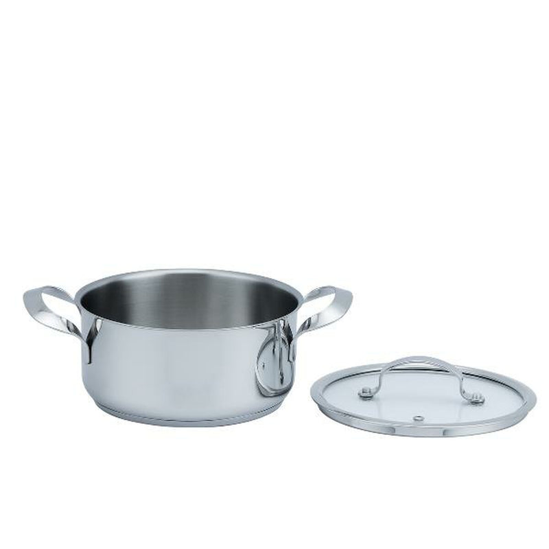 Cocotte Avec Couvercle Haeger PA-16H.010A Gris Ø 16 cm