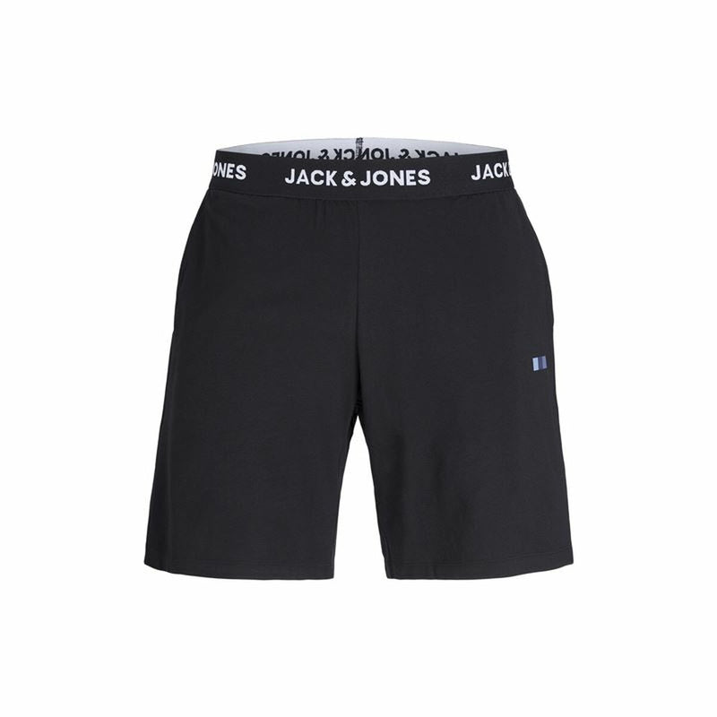 Jack &amp; Jones Jactheo Ss Ensemble De Sport Adulte Noir 2 Pièces