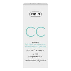 Crema Hidratante CC Cream Ziaja Cc Cream Spf 10 50 ml