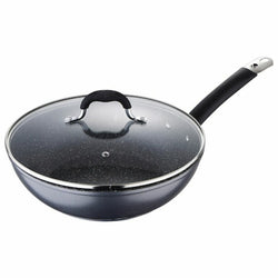 Sartén Wok Masterpro Gris Aluminio Aluminio Forjado (Ø 28 cm)