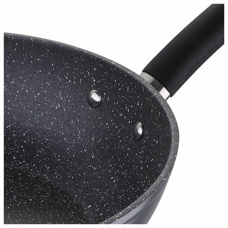 Sartén Wok Masterpro Gris Aluminio Aluminio Forjado (Ø 28 cm)