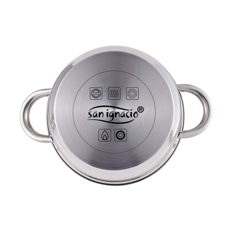 San Ignacio Cassel SG8172 Batterie de cuisine en acier inoxydable (7 pièces)