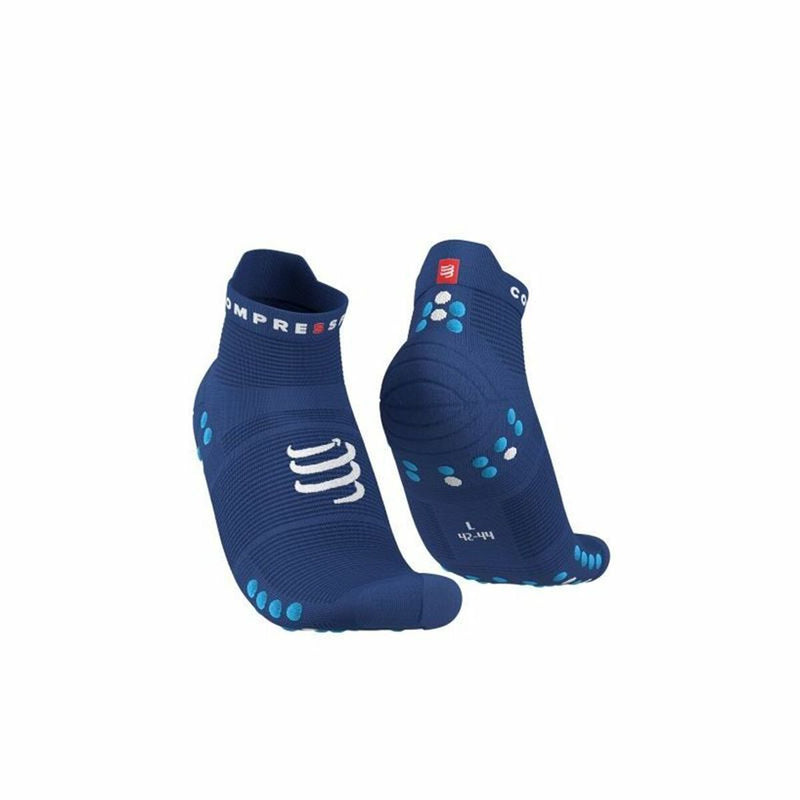 Chaussettes de sport Compressport Pro Racing bleues