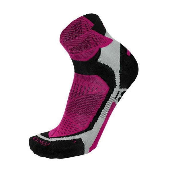 Mico Alza X Light Fuchsia Chaussettes de sport unisexes