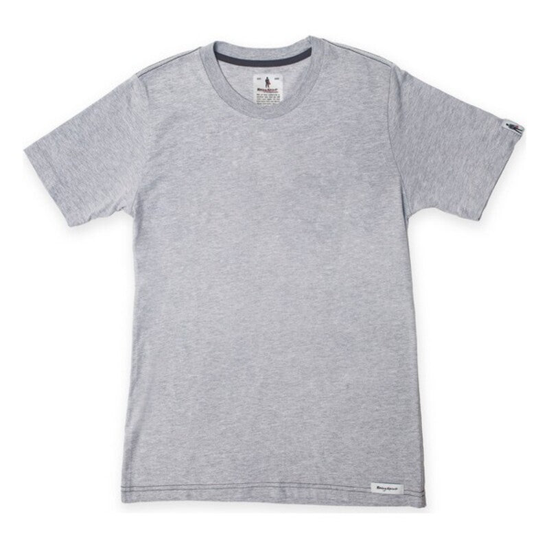 Camiseta de Manga Corta Hombre OMP Gris