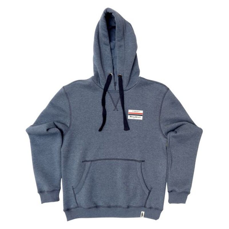 Sudadera con Capucha Hombre OMP Racing Spirit Gris oscuro