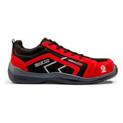 Calzado de Seguridad Sparco Urban EVO 07518 Negro/Rojo