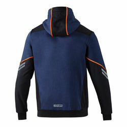 Sweat à capuche Homme Sparco Tech Ndis Bleu Marine