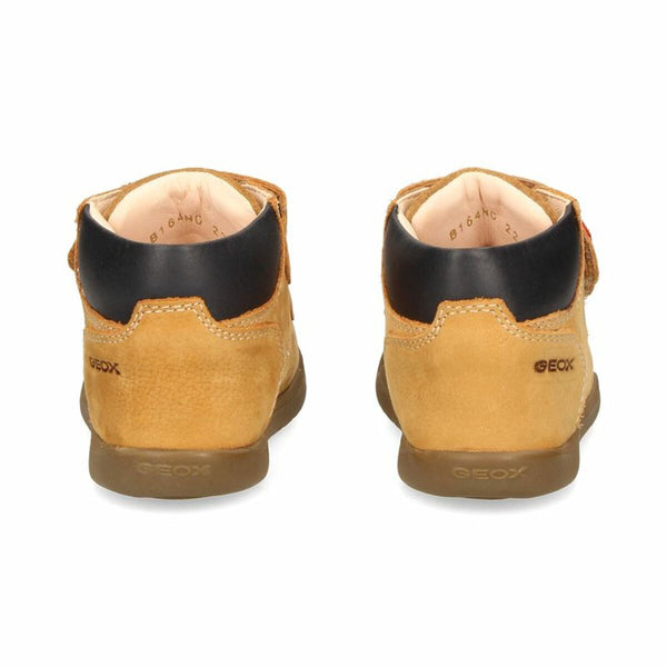 Zapatillas Deportivas Infantiles Geox Macchia  Ocre