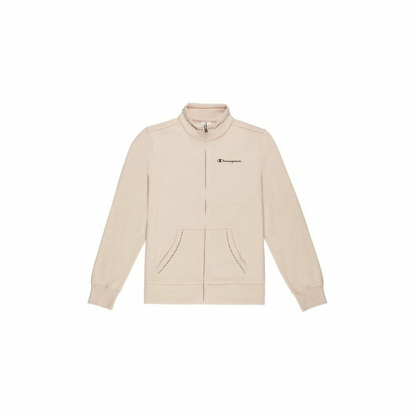 Champion Beige Survêtement Femme Avec Fermeture Éclair