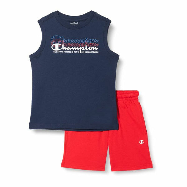 Conjunto Deportivo para Niños Champion Azul 2 Piezas