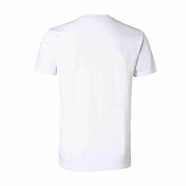 Camiseta de Manga Corta Infantil Kappa Eryx  Blanco