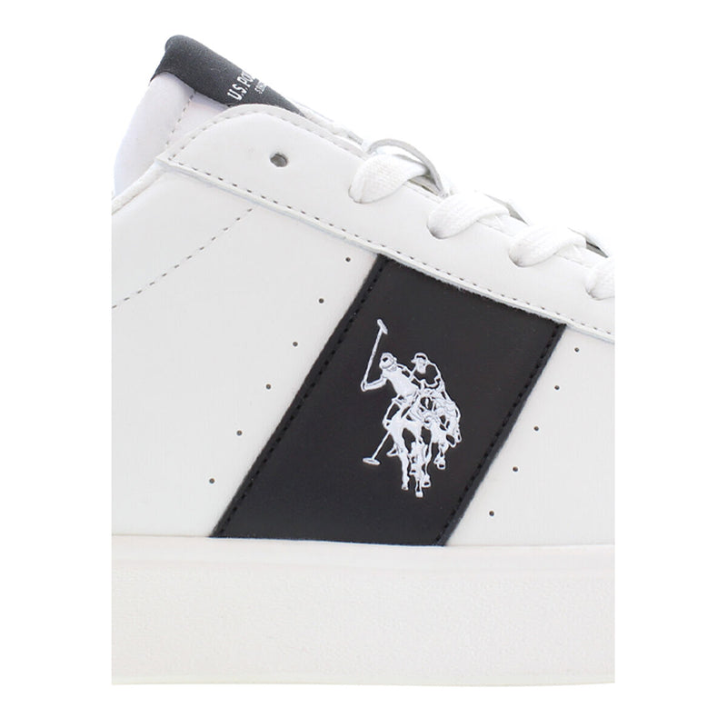 Chaussures de sport pour hommes US Polo Assn. TYMES009 WHI BLK01 Blanc