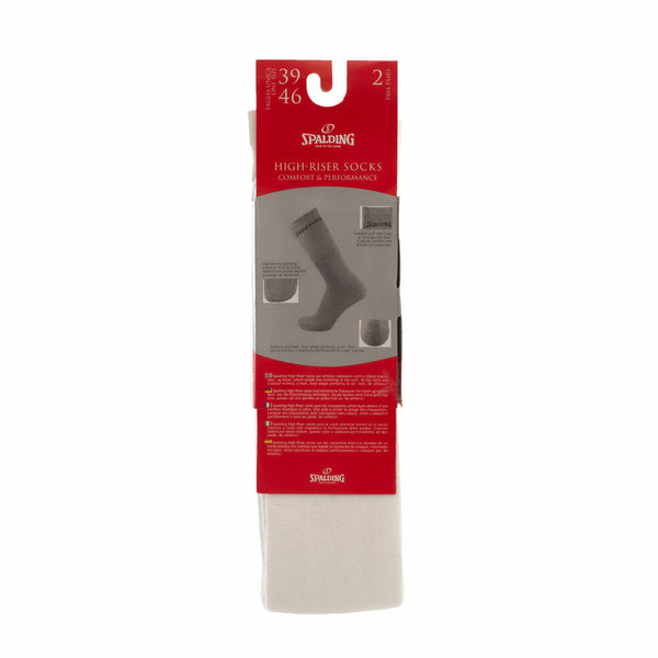 Spalding C34018 Chaussettes Blanches