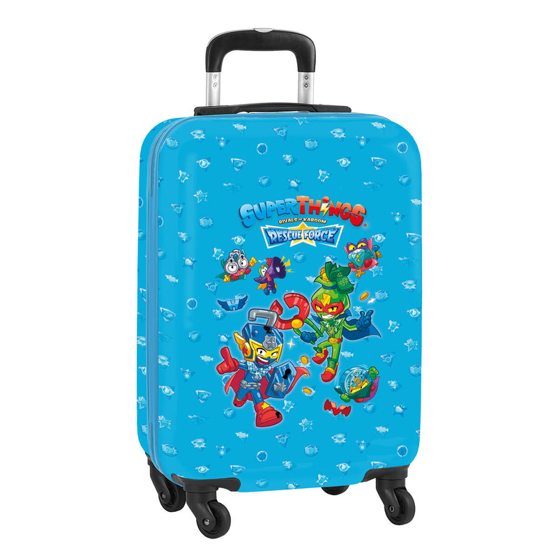 Trolley de Cabina SuperThings Rescue Force 34.5 x 55 x 20 cm Azul 20''