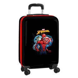 Maleta de Cabina Spider-Man Hero Negro 20'' 34,5 x 55 x 20 cm