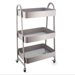 Carrito Verdulero Quid Casio Gris Metal 45 x 30,6 x 77,5 cm