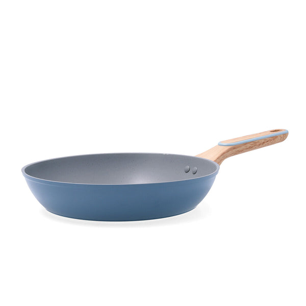 Poêle à Frire Pyrex en Aluminium Forgé au Sable Bleu 26 cm