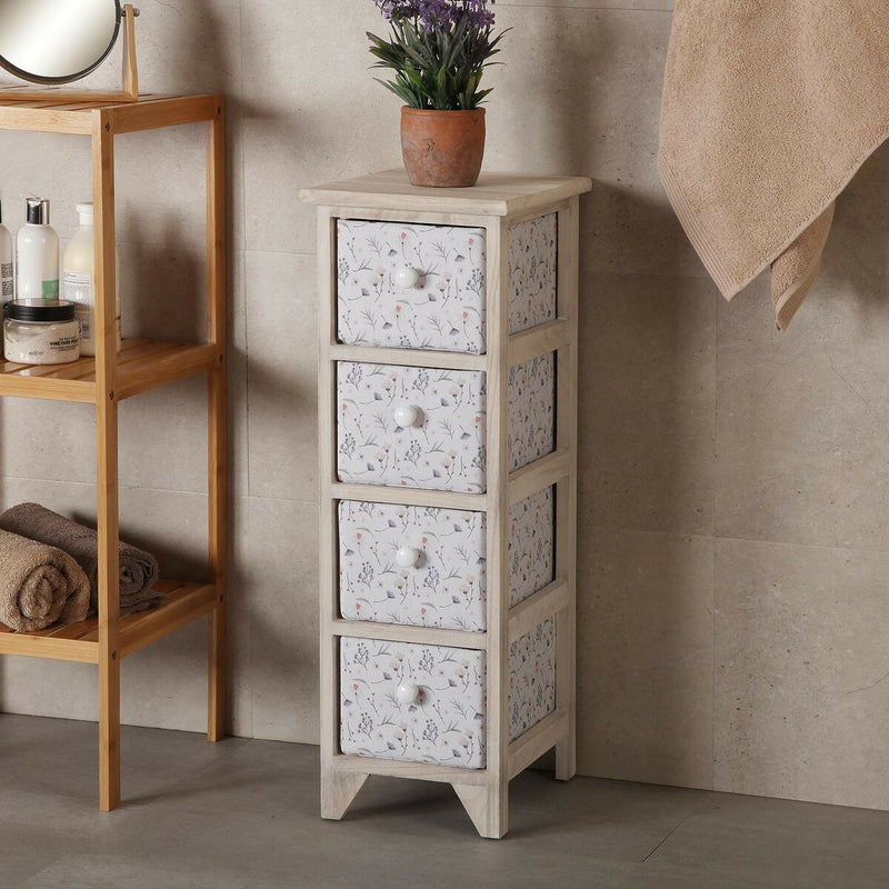 Commode à tiroirs Versa Lili en bois MDF (30 x 72 x 25 cm)