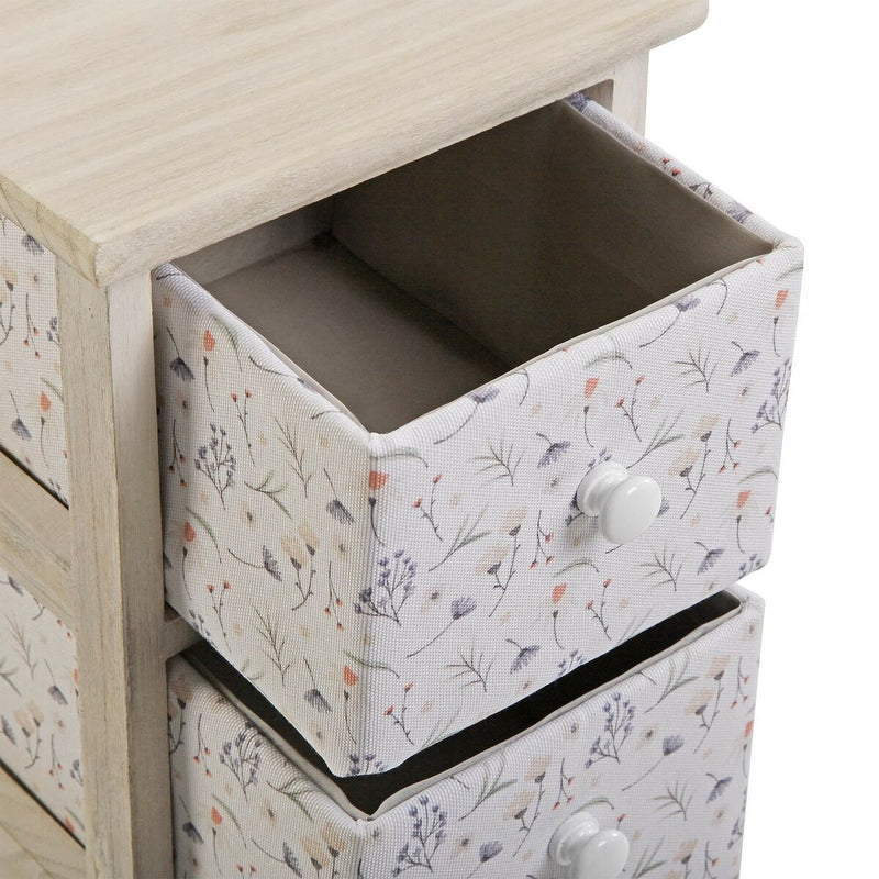 Commode à tiroirs Versa Lili en bois MDF (30 x 72 x 25 cm)