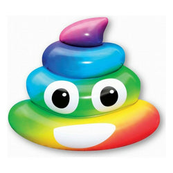 Colchoneta Hinchable Rainbow Poo (107 x 121 x 26  cm)