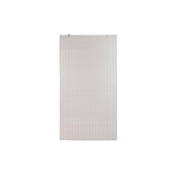 Estor Enrollable DKD Home Decor Barnizado Blanco Bambú 120 x 2 x 230 cm