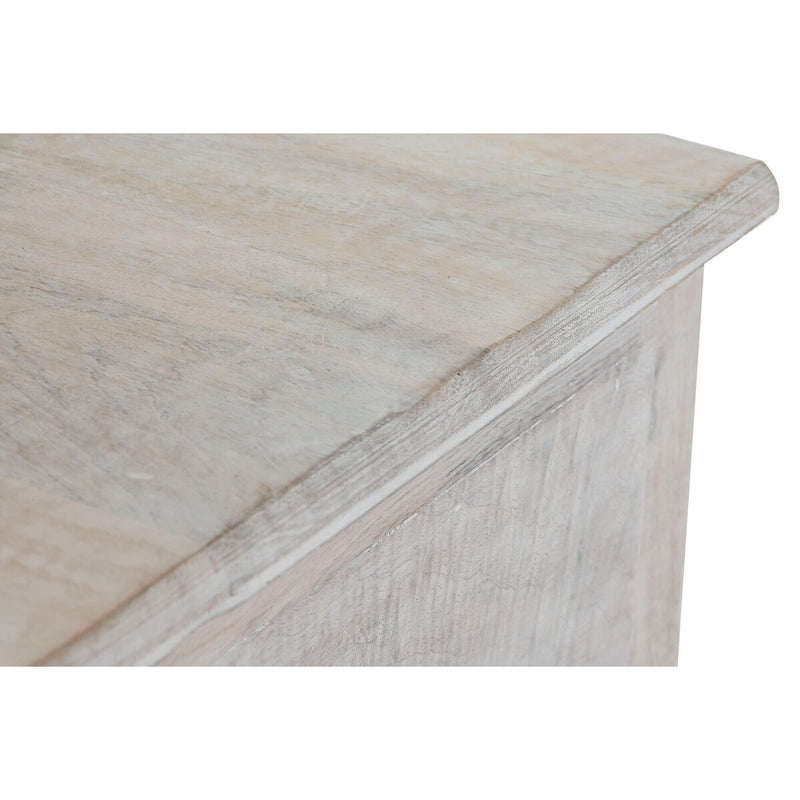 Cómoda Home ESPRIT Blanco Natural Madera de mango Madera MDF 145 x 41 x 75 cm