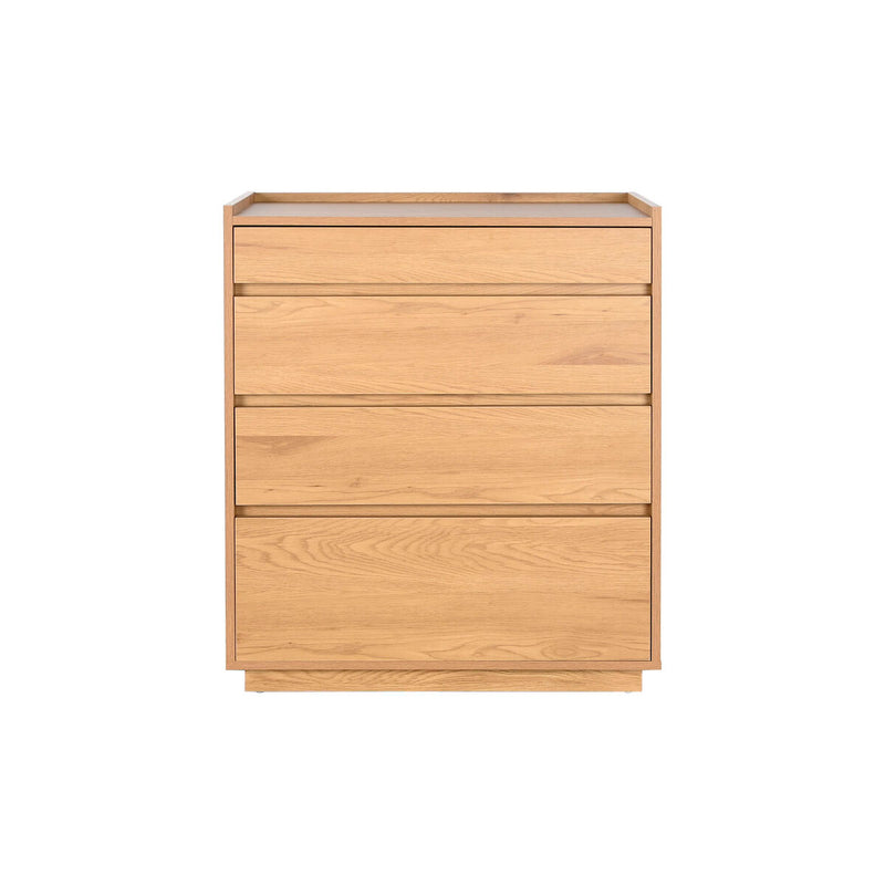 Cajonera Home ESPRIT Natural Roble Madera MDF 75 x 40 x 90 cm