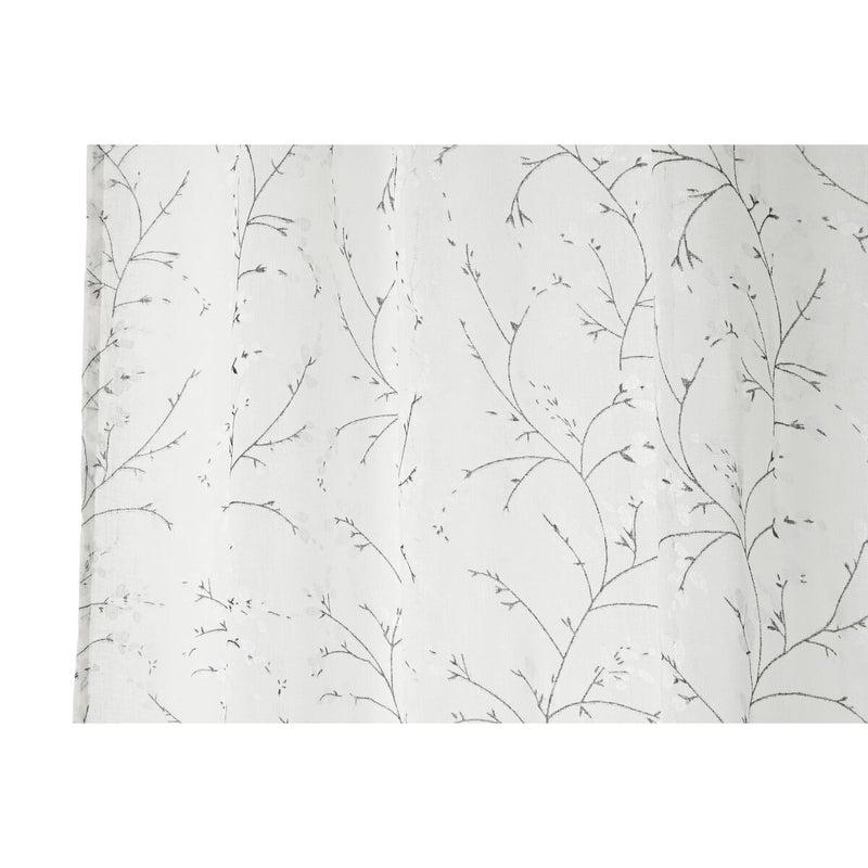 Cortina Home ESPRIT Blanco Romántico 140 x 260 cm