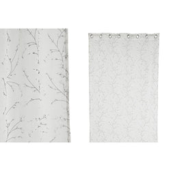 Cortina Home ESPRIT Blanco Romántico 140 x 260 cm