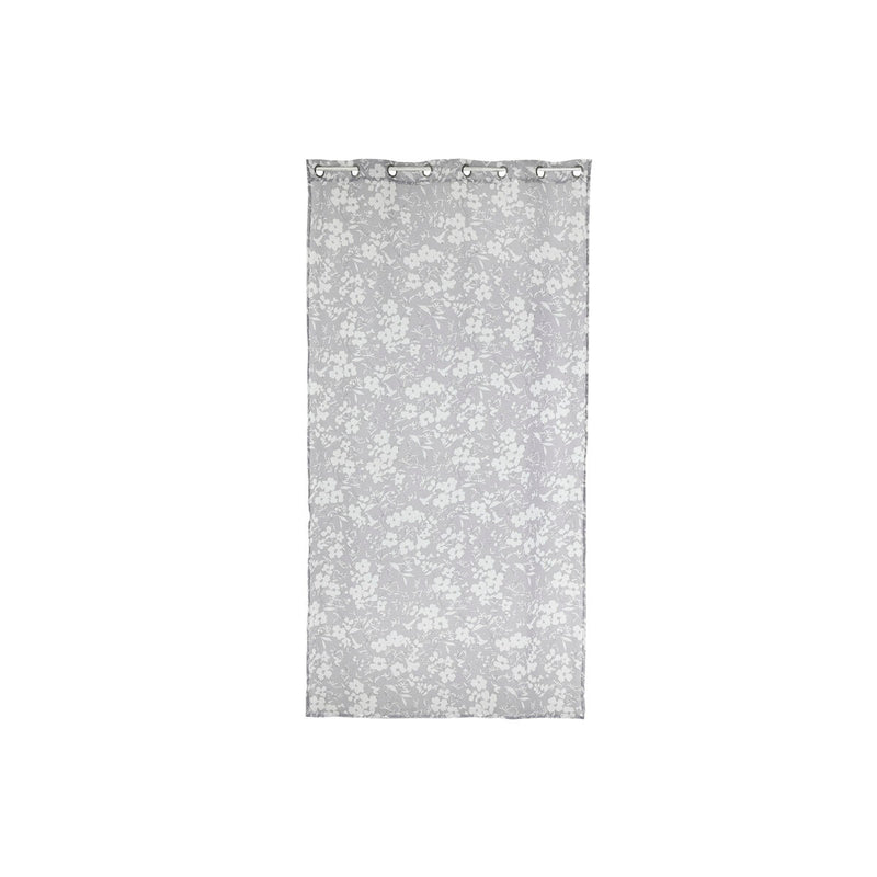 Cortina Home ESPRIT Gris Romántico 140 x 260 cm