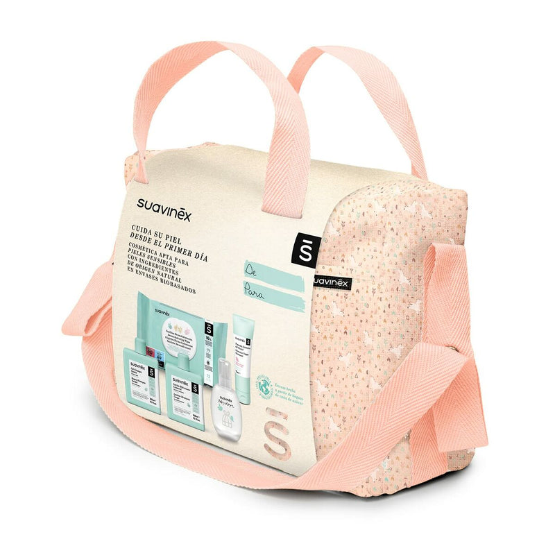 Set de Regalo para Bebé Suavinex Bolso Coral (6 Piezas)