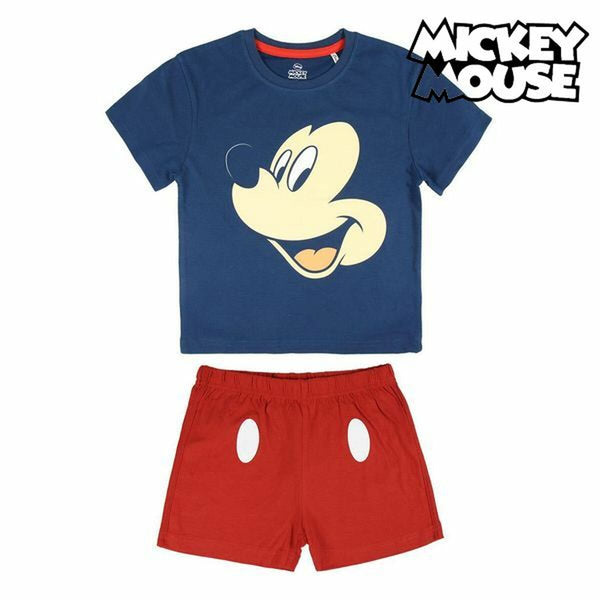 Pijama de Verano Mickey Mouse 73457 Azul marino