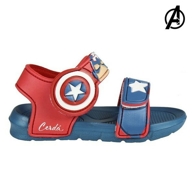 Sandalias de Playa The Avengers 148321 Rojo