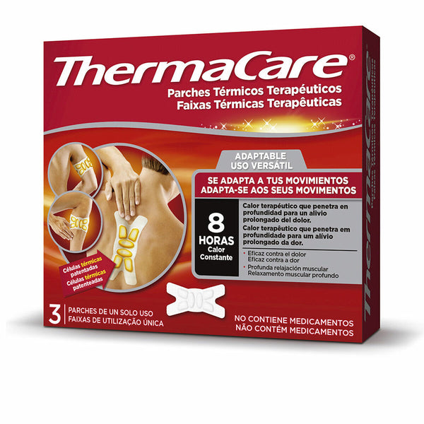 Patchs adhésifs chauffants pour le corps Thermacare (3 unités)